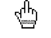 Shophomeless Sticker by Homeless Penthouse