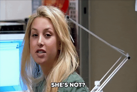 she's not? whitney port GIF by The Hills