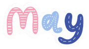 Month May Sticker