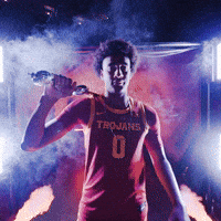 Basketball Hoops GIF by USC Trojans