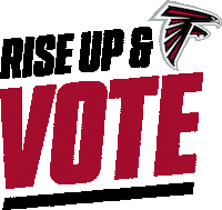 Voting Atlanta Falcons Sticker by NFL