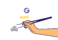 Food Sushi Sticker by GoGetters®