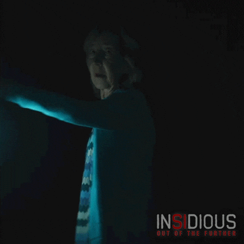 Cant See Lin Shaye GIF by Sony Pictures
