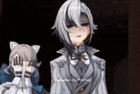 Embarrassed Pyro GIF