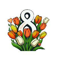 Люблю 8 March Sticker