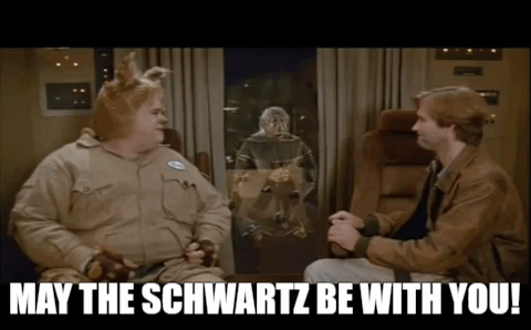 yogurt may the schwartz be with you GIF
