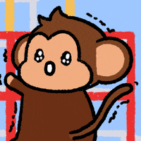 Scared Fall GIF by Chimpers