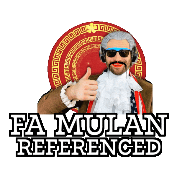 Chinese Character Sticker