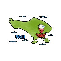 Indonesia Map Sticker by Sababay Winery