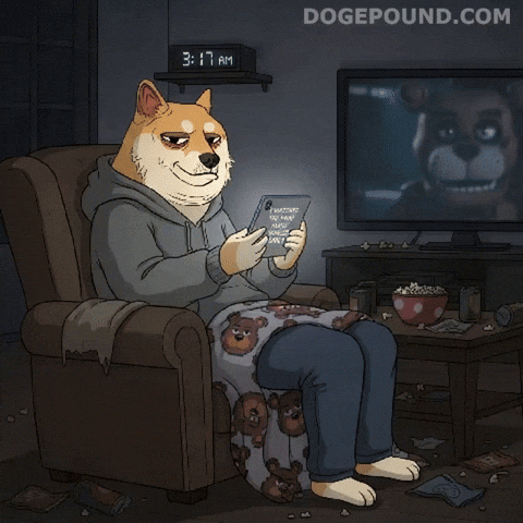 Watching Late Night GIF by Doge Pound