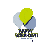 Dog Birthday Barkday Sticker by Paws 'n' Rec