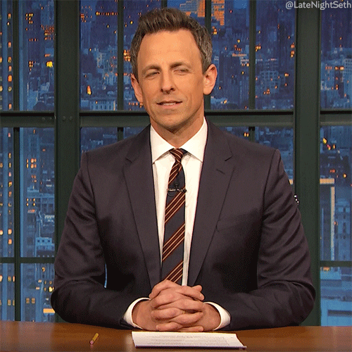 sarcastic seth meyers GIF by Late Night with Seth Meyers