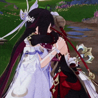 Sandrone Anime Hug GIF