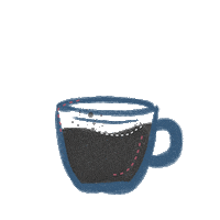Hot Coffee Sticker
