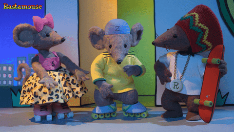 Best Friends Hello GIF by Rastamouse