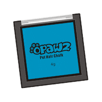 OPAWZ blue opawz pet friendly color pet hair chalk Sticker