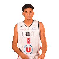 Celebrating Lets Go Sticker by Cholet Basket