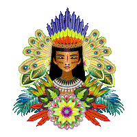 Women Color Sticker by CATALINA ESTRADA