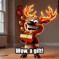 A Gift Wow GIF by elkijahspark