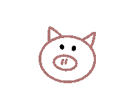Sflowww pig mmm piggy piglet Sticker
