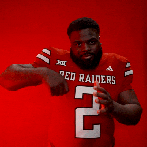 Lee Hunter GIF by Texas Tech Football