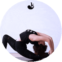 karmayoga yoga karma do good half moon Sticker
