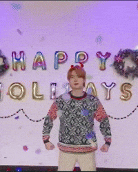 Dance Happy Holidays GIF
