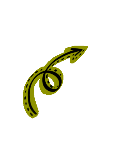 gerganazmiicharova giphyupload green look arrow Sticker