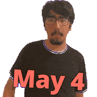 May The Fourth Sticker