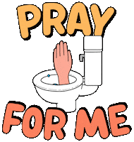 Pray For Me Help Sticker by Damien Weighill