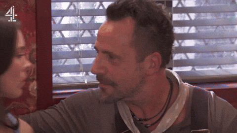 Shock Kiss GIF by Hollyoaks