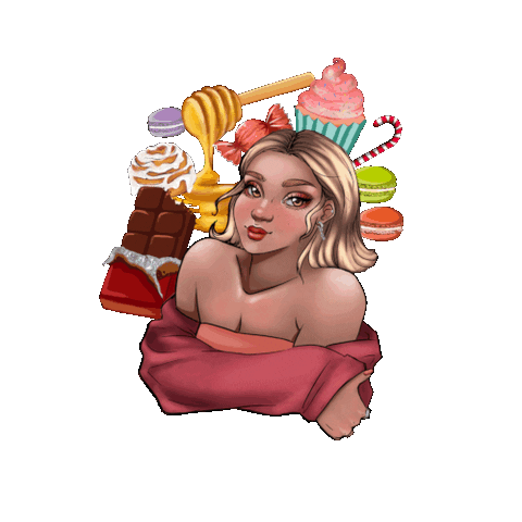 Food Chocolate Sticker