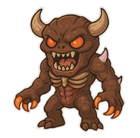 The Dark Ages Doom Sticker