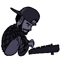 Hiphop Producer Sticker by Shing02