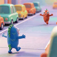 On My Way Hug GIF by Bubba's LA