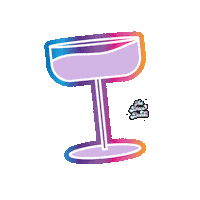 TheDiscoDunks party celebrate sparkle disco Sticker