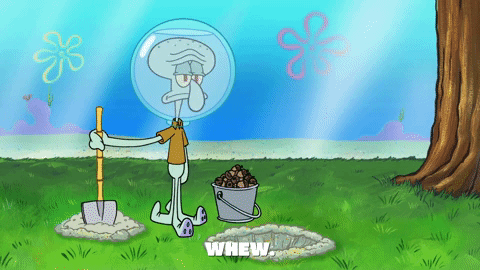 season 9 squid defense GIF by SpongeBob SquarePants