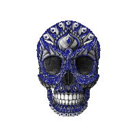 Skull Amuerte Sticker by Vini Delea