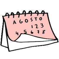 Calendary Sticker by Abiby