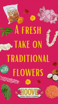 hoovu flowers fresh coconut lotus GIF