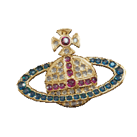 3D Gold Sticker by Carol Civre