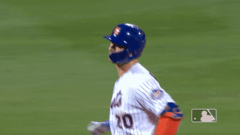 Happy Pete Alonso GIF by New York Mets
