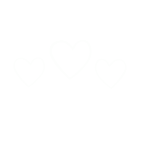 White Heart Sticker by jenny henderson studio