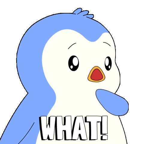 No Way What Sticker by Pudgy Penguins