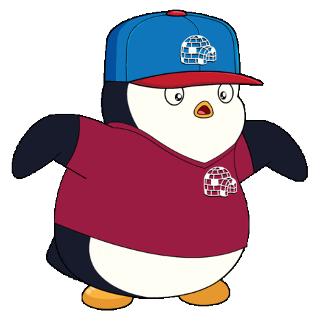 No Way Wow Sticker by Pudgy Penguins