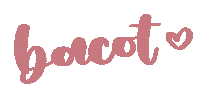 Lettering Bacot Sticker