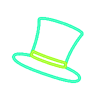 Hat Db Sticker by Anna Claire