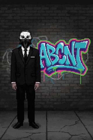 ABCNT giphyupload artist graffiti suit GIF