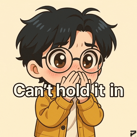 Sneeze Hold It In GIF by Persona