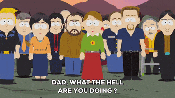 yelling sheila broflovski GIF by South Park